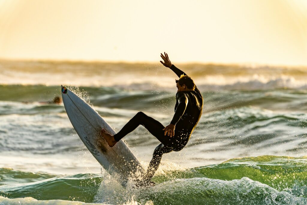 Enjoy surfing in San Diego