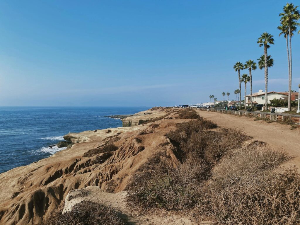 A San Diego beach trail