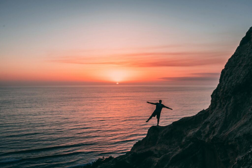 A sunset in San Diego